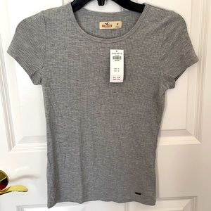 New Hollister gray shirt